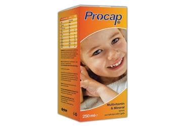 PROCAP MULTIVITAMIN&MINERAL ICEREN SURUP 250 ml şişe İlaç Görseli