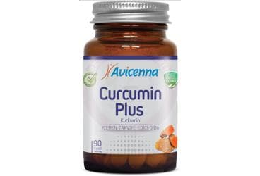 AVICENNA CURCUMIN PLUS KURKUMIN ICEREN TAKVIYE EDICI GIDA 90 kapsül İlaç Görseli