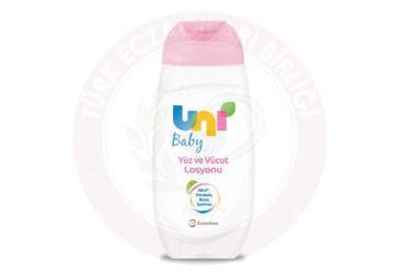 UNI BABY YUZ VE VUCUT LOSYONU 200 ml şişe İlaç Görseli