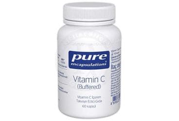 PURE ENCAPSULATIONS VITAMIN C (BUFFERED) ICEREN TAKVIYE EDICI GIDA KAPSUL 60 kapsül İlaç Görseli