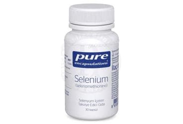 PURE ENCAPSULATIONS SELENIUM (SELENOMETHIONINE) SELENYUM ICEREN TAKVIYE EDICI GIDA 200 mcg 30 kapsül İlaç Görseli