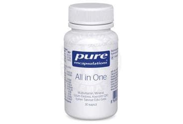 PURE ENCAPSULATIONS ALL IN ONE MULTIVITAMIN, MINERAL, UZUM EKSTRESI, KOENZIM Q10 ICEREN TAKVIYE EDICI GIDA 30 kapsül İlaç Görseli