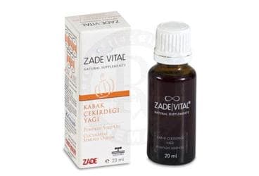 ZADE VITAL KABAK CEKIRDEGI YAGI 20 ml şişe İlaç Görseli