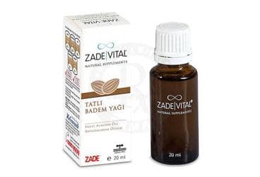 ZADE VITAL TATLI BADEM YAGI 20 ml şişe İlaç Görseli