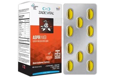 ZADE VITAL ASPIR YAGI KAPSUL 60 kapsül/blister İlaç Görseli