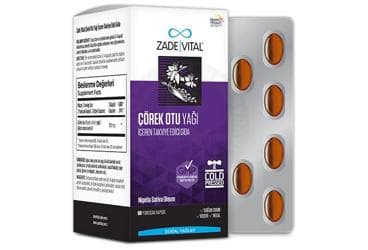 ZADE VITAL COREK OTU YAGI KAPSUL 60 kapsül İlaç Görseli