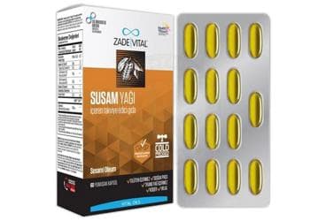 ZADE VITAL SUSAM YAGI KAPSUL 60 kapsül İlaç Görseli