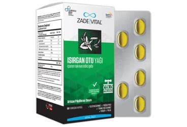 ZADE VITAL ISIRGAN TOHUMU YAGI KAPSUL 60 kapsül/blister İlaç Görseli