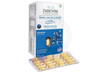ZADE VITAL OMEGA 3 PREMIUM KAPSUL 60 kapsül İlaç Görseli