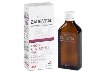ZADE VITAL INCIR CEKIRDEGI YAGI 200 ml şişe İlaç Görseli