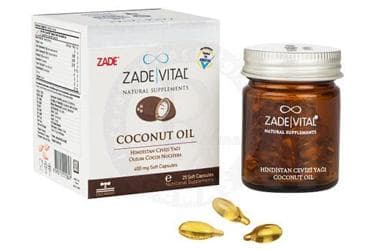 ZADE VITAL HINDISTAN CEVIZI YAGI PATLATILABILEN KAPSUL 400 mg 25 kapsül/şişe İlaç Görseli