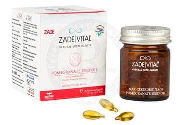 ZADE VITAL NAR CEKIRDEGI YAGI PATLATILABILEN KAPSUL 400 mg 25 kapsül/şişe İlaç Görseli