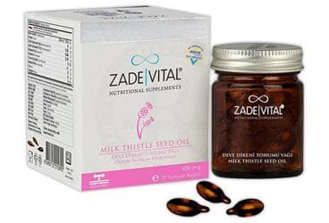 ZADE VITAL DEVE DIKENI TOHUMU YAGI PATLATILABILEN KAPSUL 400 mg 25 kapsül/şişe İlaç Görseli