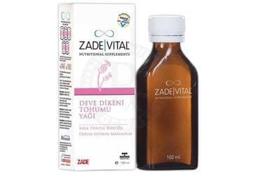 ZADE VITAL DEVE DIKENI TOHUMU YAGI 100 ml şişe İlaç Görseli