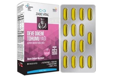 ZADE VITAL DEVE DIKENI TOHUMU YAGI KAPSUL 30 kapsül/blister İlaç Görseli