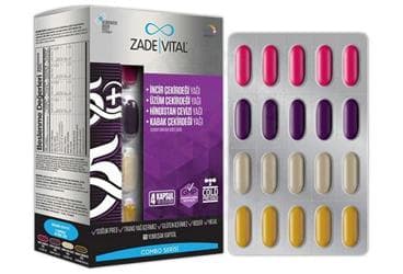 ZADE VITAL COMBO +50 KAPSUL 60 kapsül/blister İlaç Görseli