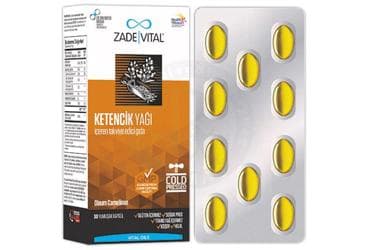 ZADE VITAL KETENCIK YAGI KAPSUL 30 kapsül/blister İlaç Görseli
