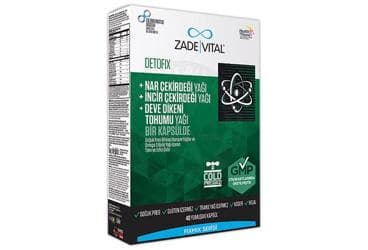 ZADE VITAL FIXMIX DETOFIX KAPSUL 40 kapsül/blister İlaç Görseli