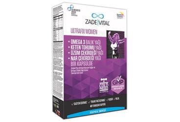 ZADE VITAL FIXMIX ULTRAFIX WOMEN KAPSUL 40 kapsül/blister İlaç Görseli