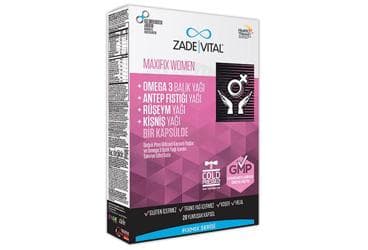 ZADE VITAL FIXMIX MAXIFIX WOMAN KAPSUL 20 kapsül/blister İlaç Görseli