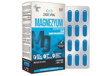 ZADE VITAL MAGNEZYUM KAPSUL 60 kapsül/blister İlaç Görseli