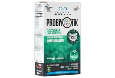 ZADE VITAL PROBIYOTIK REFORMA BAKTERI ICEREN KAPSUL 30 kapsül İlaç Görseli