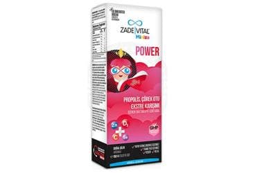 ZADE VITAL MINIZA POWER PROPOLIS, COREK OTU EKSTRE KARISIMI ICEREN SIVI TAKVIYE EDICI GIDA 150 ml şişe İlaç Görseli