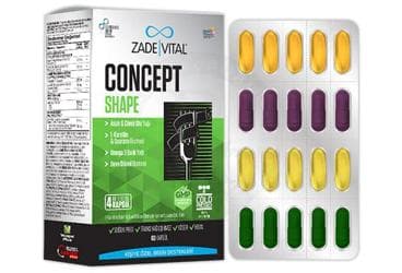 ZADE VITAL CONCEPT SHAPE KAPSUL 60 kapsül İlaç Görseli