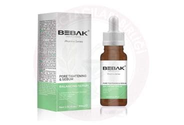 BEBAK %5 NIACINAMIDE + %1 ZINC PCA PORE TIGHTENING & SEBUM BALANCING SERUM 30 ml şişe İlaç Görseli