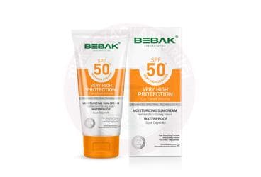 BEBAK SPF50+ COK YUKSEK KORUMALI NEMLENDIRICI GUNES KREMI 75 ml tüp İlaç Görseli
