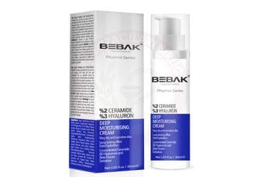 BEBAK %2 CERAMIDE + %3 HYALURON DEEP MOISTURISING CREAM 30 ml şişe İlaç Görseli