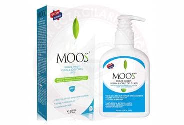 MOOS SIVILCE KARSITI YOSUN VE SOGUT OZLU LIKID YUZ TEMIZLEYICI 200 ml şişe İlaç Görseli
