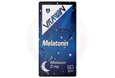 VITAWIN MELATONIN ICEREN TAKVIYE EDICI GIDA 60 tablet İlaç Görseli