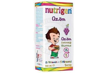 NUTRIGEN UZUM CEKIRDEGI EKSTRELI VITAMIN MINERAL SURUP 200 ml şişe İlaç Görseli