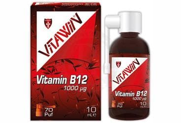 VITAWIN VITAMIN B12 SPREY 1000 mcg 10 ml şişe İlaç Görseli