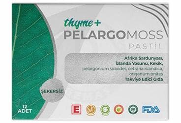 PELARGOMOSS THYME+ YUMUSAK PASTIL 12 adet İlaç Görseli