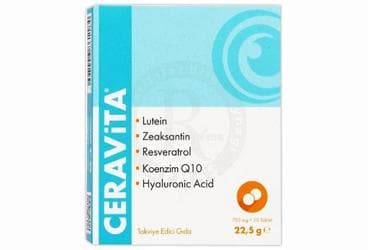 CERAVITA TABLET 30 tablet İlaç Görseli