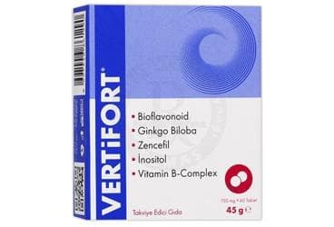 VERTIFORT TABLET 60 tablet İlaç Görseli