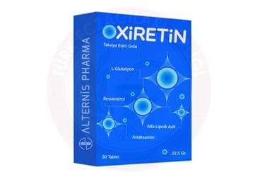 OXIRETIN L-GLUTATYON, RESVERATROL, ASTAKSANTIN VE LUTEIN ICEREN TAKVIYE EDICI GIDA 30 tablet İlaç Görseli