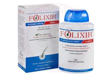 FOLIXIR SAC DOKULMESINE VE KEPEGE KARSI SAMPUAN 300 ml şişe İlaç Görseli