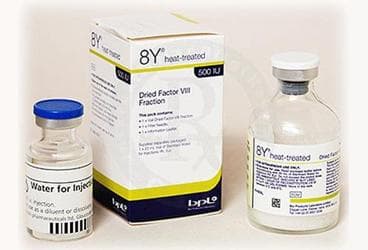 FAKTOR VIII 8Y 500 IU IV INFUZYON ICIN LIYOFILIZE TOZ ICEREN 1 FLAKON İlaç Görseli