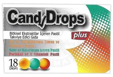 CANDY DROPS KARISIK PASTIL 18 pastil İlaç Görseli