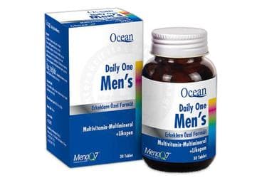 OCEAN DAILY ONE MEN'S TABLET 30 tablet İlaç Görseli