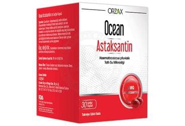 OCEAN ASTAKSANTIN KAPSUL 30 kapsül İlaç Görseli