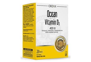OCEAN VITAMIN D3 SPREY 400 IU 20 ml şişe İlaç Görseli