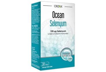 OCEAN SELENYUM TAKVIYE EDICI GIDA 100 mcg 30 tablet İlaç Görseli