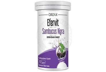 EFERVIT SAMBUCUS NIGRA EFERVESAN TABLET 10 tablet İlaç Görseli