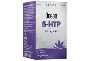OCEAN 5-HTP ICEREN TAKVIYE EDICI GIDA 100 mg 30 kapsül İlaç Görseli