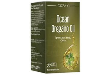 OCEAN OREGANO OIL IZMIR KEKIK YAGI, CINKO ICEREN TAKVIYE EDICI GIDA 30 kapsül İlaç Görseli