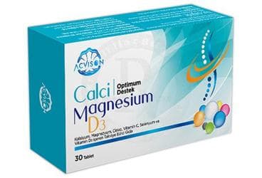 CALSIMAGNESIUM D3 TABLET 30 tablet İlaç Görseli
